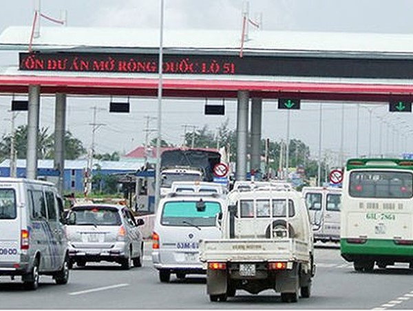Dự án BOT trên QL51 dẫn đầu doanh thu thu phí 
