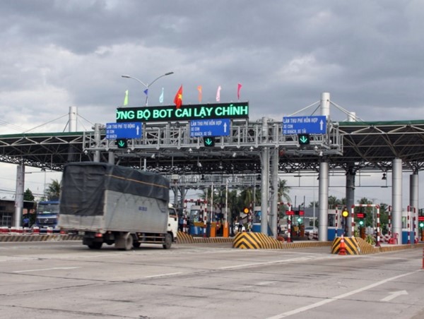 BOT Cai Lậy giảm 57% giá vé cho các phương tiện trong ngày thu phí trở lại