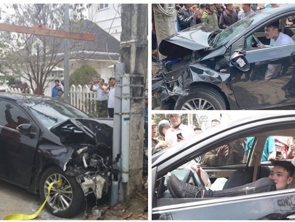 Việt kiều dương tính với ma túy, ôm vô lăng nhún nhảy sau tai nạn liên hoàn