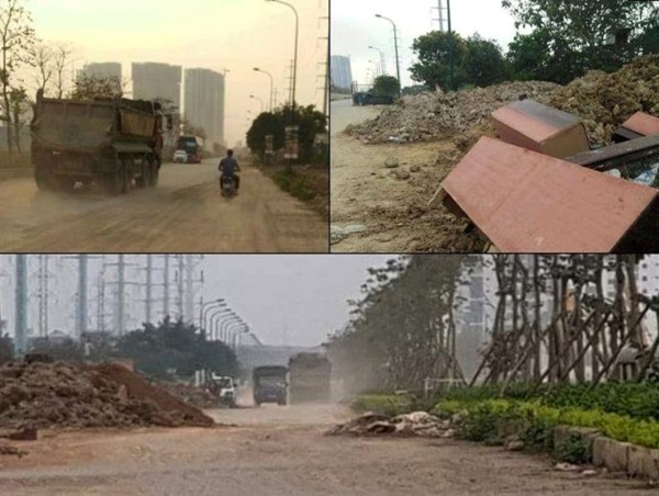 Tại phường Phú Thượng, quận Tây Hồ: Đường giao thông nhếch nhác, tiềm ẩn tai nạn