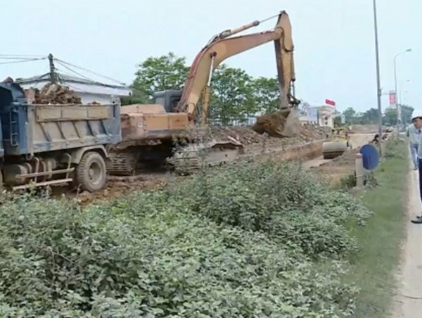 Việc mở rộng Quốc lộ 21B qua Kim Bài đang được đẩy nhanh tiến độ