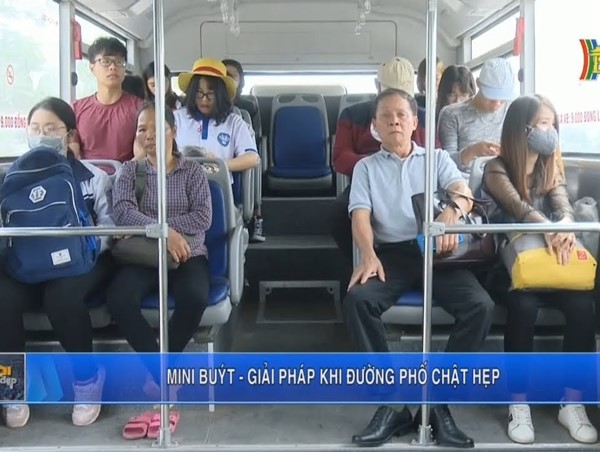 Mini buýt - giải pháp khi đường phố chật hẹp