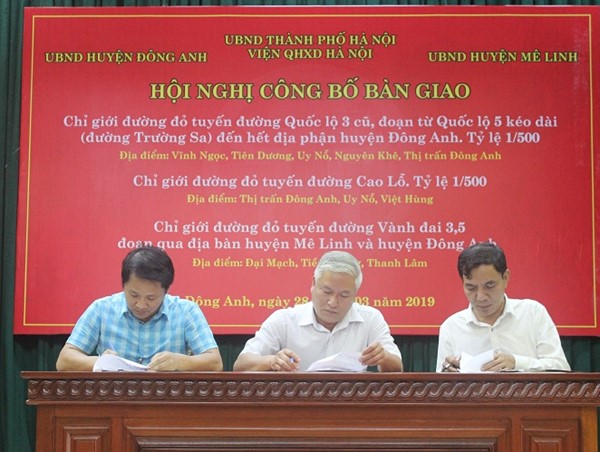 Phê duyệt nhiều tuyến đường lớn qua huyện Đông Anh và Mê Linh