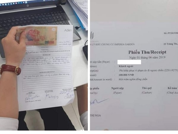 Hà Nội: Xác minh thông tin ban quản trị chung cư xử phạt vi phạm Luật Giao thông