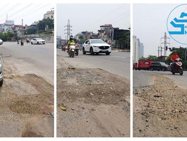 Mặt đường Trần Khánh Dư tiếp tục nham nhở, đơn vị thi công vẫn "chây ì", thiếu trách nhiệm