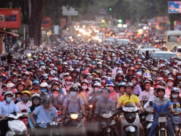 Tiếp tục xây dựng lộ trình cấm xe máy trong khu vực nội đô