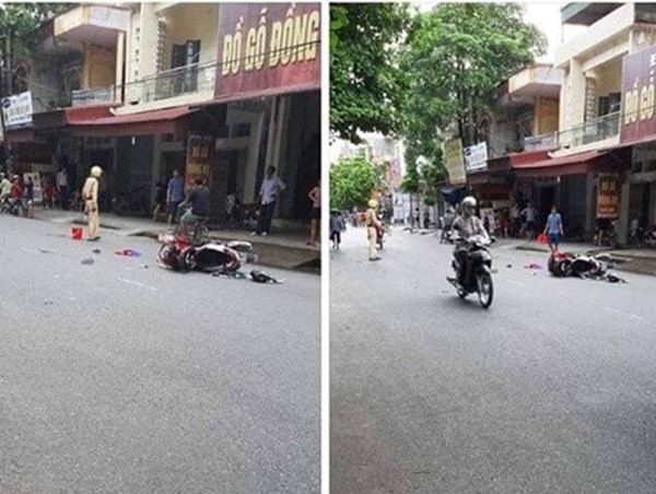 Thực hư thông tin hai cô gái bị thương do bị CSGT truy đuổi