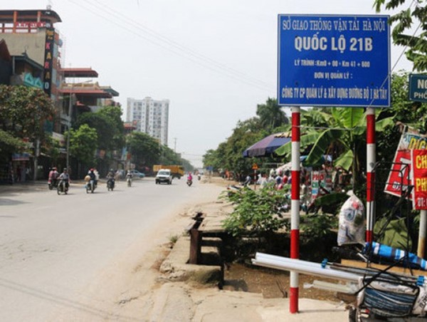 Phê duyệt chỉ giới đường đỏ tỉnh lộ 428 đoạn qua huyện Ứng Hòa