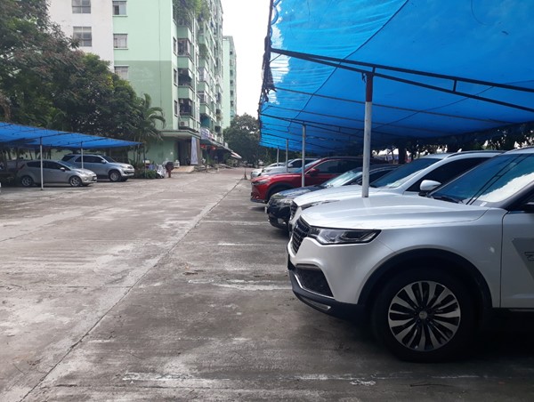 Khu đô thị Pháp Vân - Tứ Hiệp: Hàng loạt bãi xe tự phát gây mất an ninh trật tự