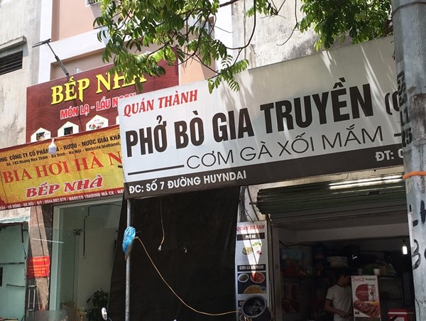 Lạ lẫm với tên "đường Huyndai", từ gọi quen miệng thành tên gắn biển hiệu 