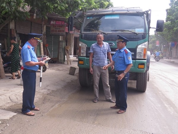 Phú Xuyên không để xe quá tải lộng hành