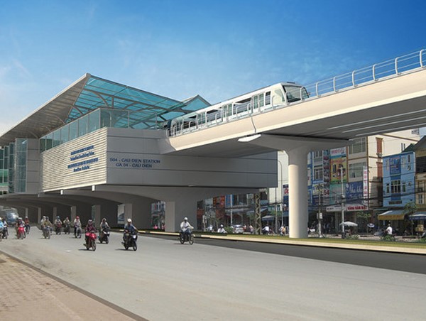 Vận hành toàn tuyến đường sắt đô thị Nhổn - ga Hà Nội vào tháng 12/2022