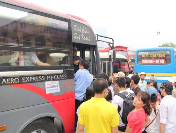 Hà Nội: Vận tải tăng chuyến phục vụ kỳ nghỉ lễ 