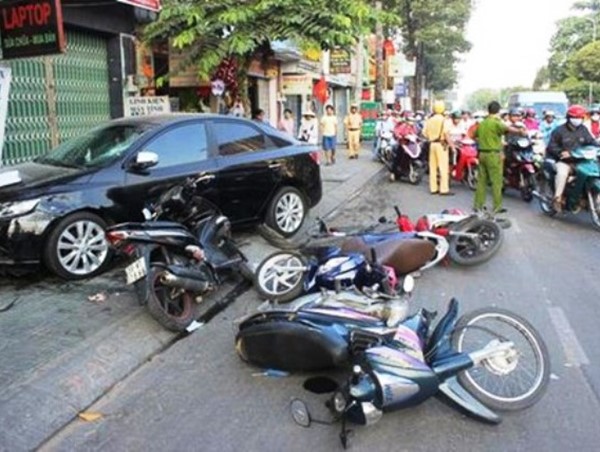 25 người chết vì tai nạn giao thông trong ngày đầu nghỉ lễ Quốc khánh