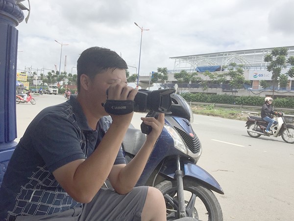 Mật phục ghi hình vô hiệu hóa “rađa” xe dù