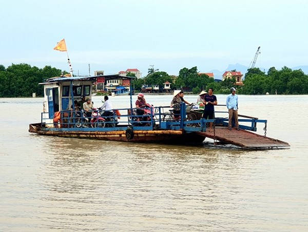 Bến phà Bính sẽ dừng hoạt động từ ngày 1/10/2019