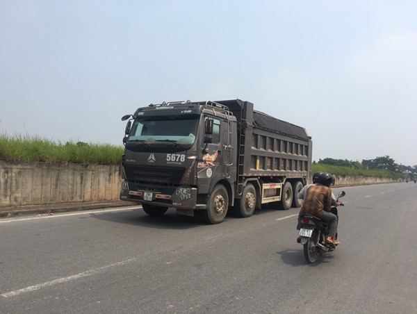 Xe quá tải có dấu hiệu tái diễn tại Đan Phượng