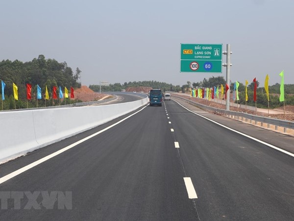 [Photo] Cận cảnh cao tốc Bắc Giang-Lạng Sơn mới được thông xe