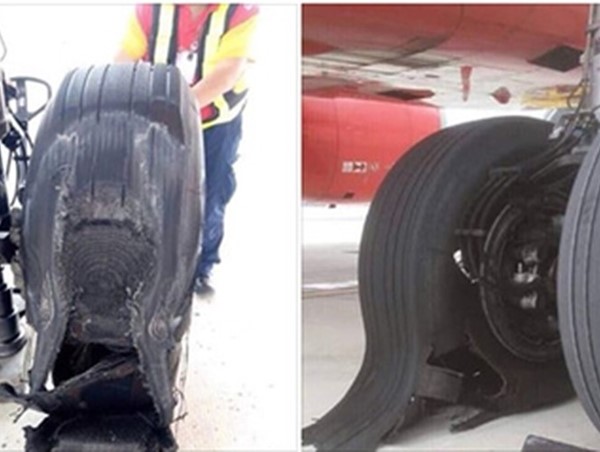 Liên tục phát hiện máy bay bị rách lốp sau khi hạ cánh