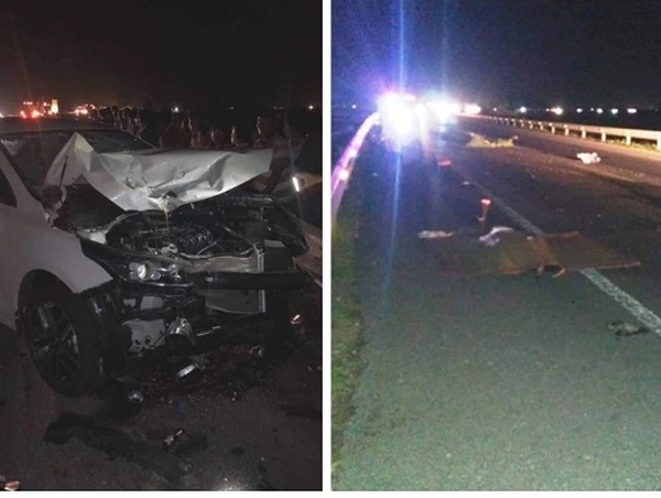 3 người trong 1 gia đình tử vong sau va chạm với ô tô