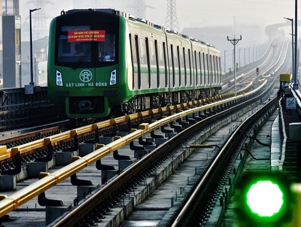 Đưa đường sắt Cát Linh - Hà Đông vào khai thác trong năm 2019
