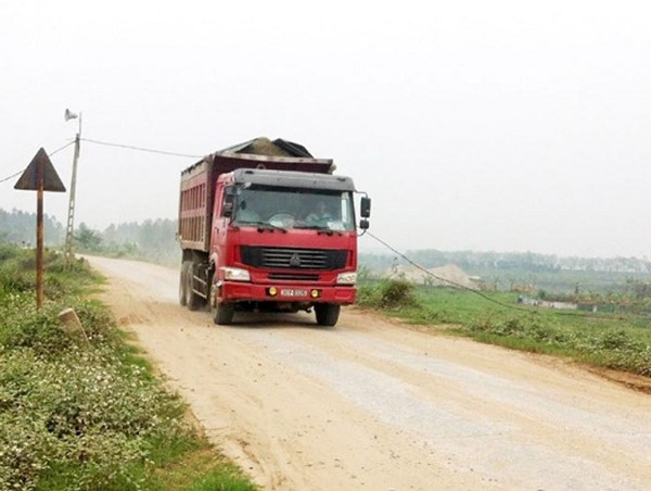 Sóc Sơn rốt ráo xử lý xe quá tải