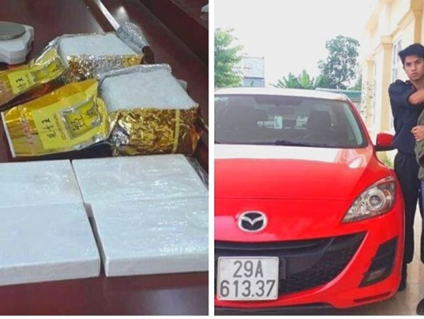 Dùng ô tô vận chuyển ma túy còn chạy quá tốc độ, chống đối công an