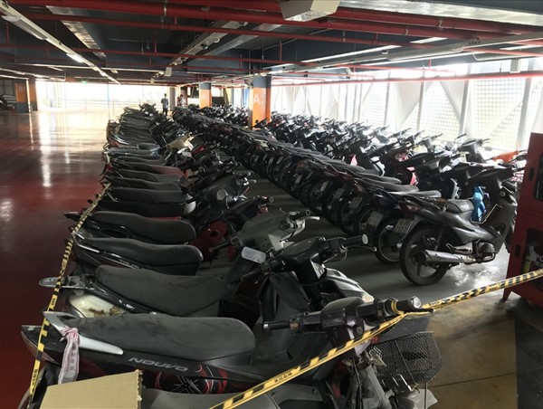 Công an quận Hoàng Mai tìm chủ sở hữu của 10 xe máy