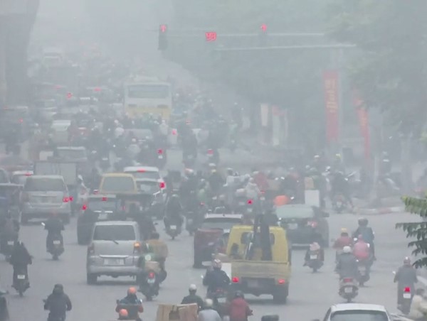 Sương mù và cảnh báo của Cảnh sát giao thông