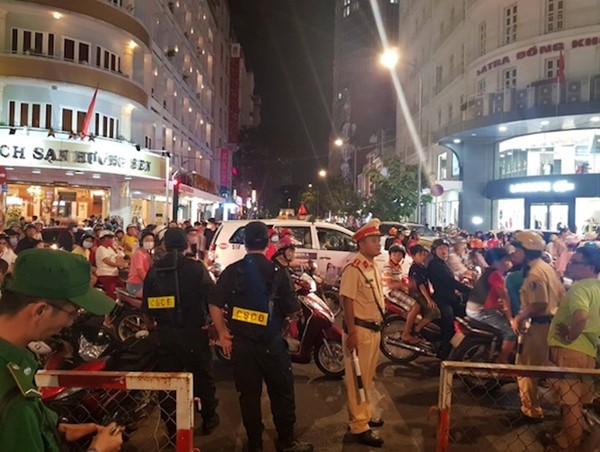 TP Hồ Chí Minh điều động gần 2 nghìn cảnh sát trong đêm đón năm mới 2020