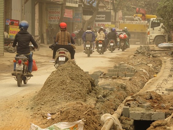 Sẽ đảm bảo ATGT, môi trường khi thi công cải tạo đường 423