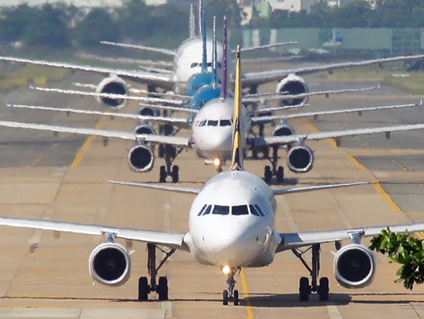 Hơn 2.300 chuyến bay mỗi ngày đi/đến các sân bay dịp Tết Nguyên đán Canh Tý