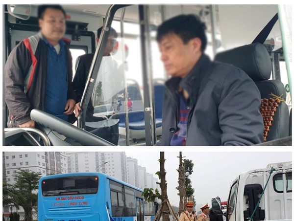 Phạt 17 triệu đồng, tước bằng 17 tháng với tài xế xe buýt vi phạm nồng độ cồn
