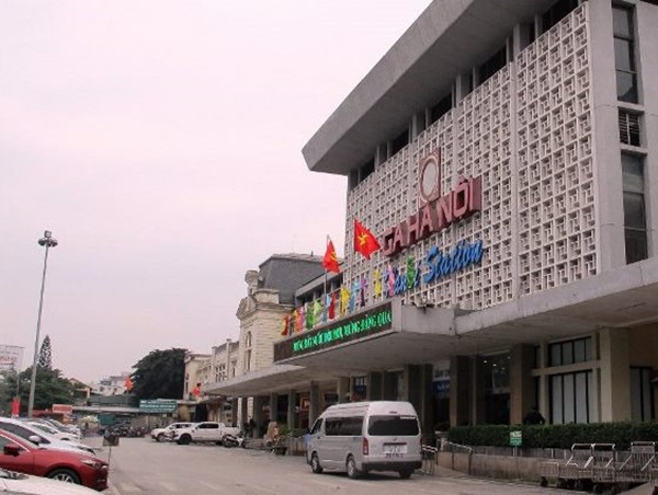 Góc bình yên trong ga Hà Nội những ngày giáp Tết