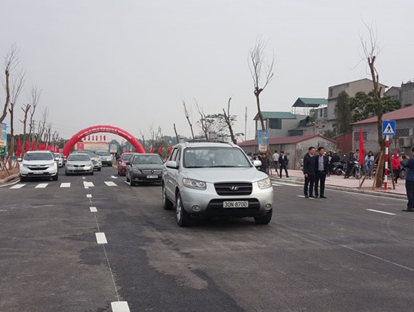 Gia Lâm thông xe tuyến đường 30m