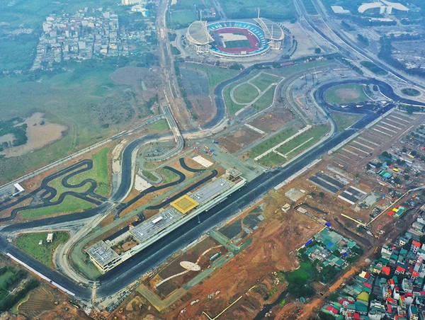 Hà Nội phân luồng giao thông để bảo vệ mặt đường đua F1