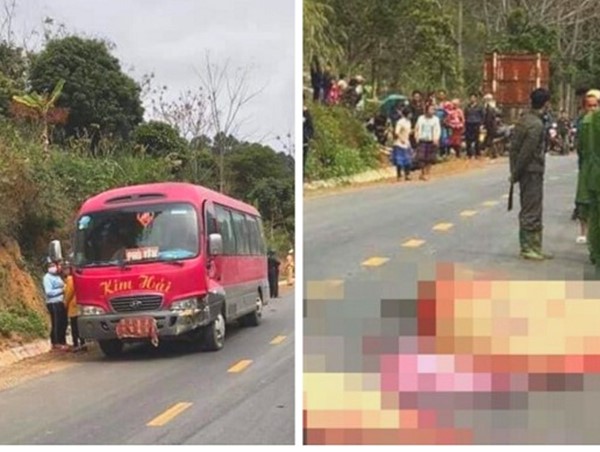 3 người trong cùng gia đình tử vong sau va chạm với xe khách