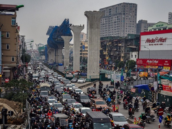 Hà Nội: 8/10 điểm ùn tắc giao thông mới phát sinh do các công trường thi công