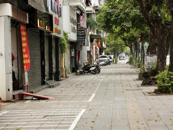 Hoạt động giao thông giảm rõ rệt giúp chất lượng không khí Hà Nội tốt hơn