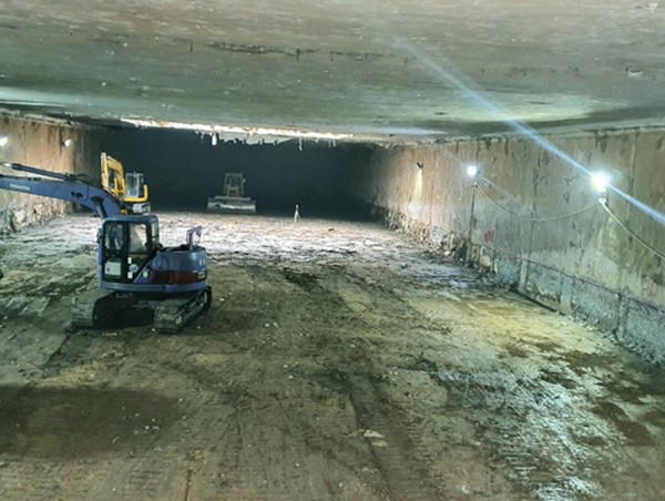 Cận cảnh không gian ga ngầm S9, tuyến đường sắt Nhổn - ga Hà Nội