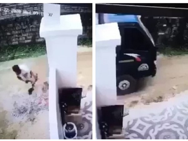 Đoạn clip vạch mặt tài xế xe tải cán chết bé trai rồi bế xác nạn nhân mang đi giấu