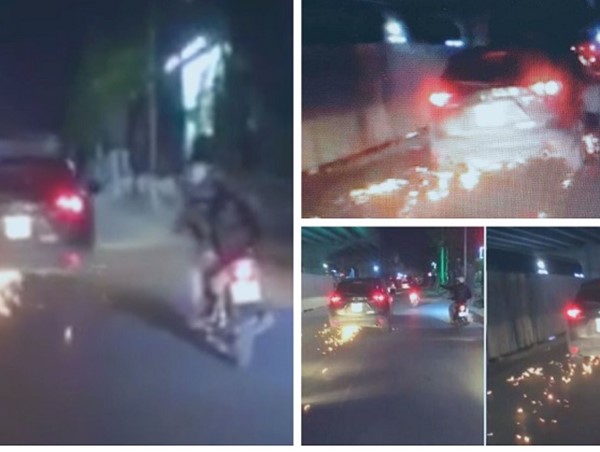 Tạm giữ tài xế ô tô kéo lê xe đạp điện của nạn nhân dưới gầm
