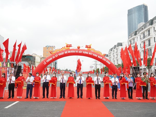 Thông xe kỹ thuật Dự án nút giao Nam Cầu Bính, Hải Phòng