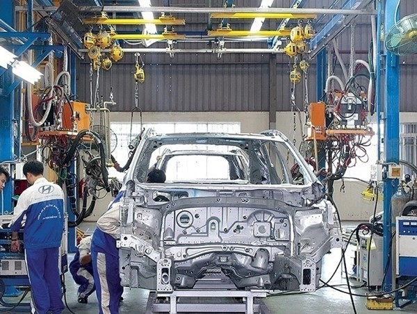 Tỷ lệ nội địa hóa của ngành ô tô Việt đang rất thấp