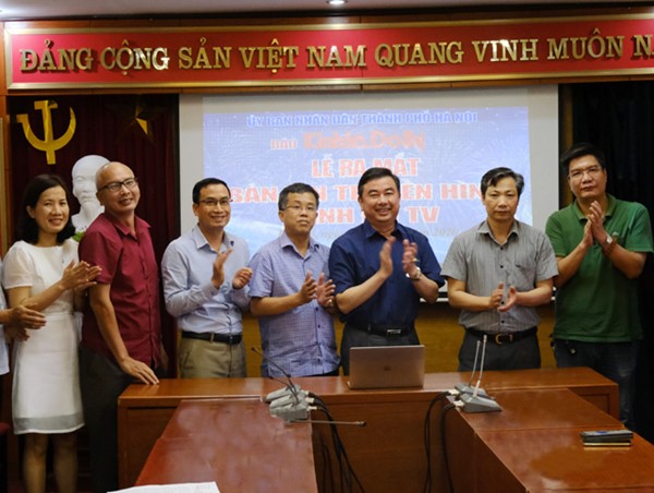 Báo Kinh tế & Đô thị ra mắt Bản tin truyền hình internet