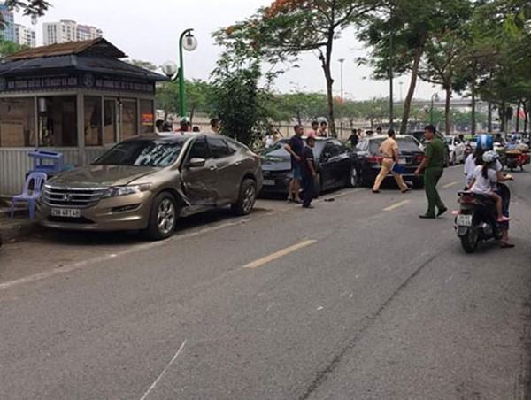 Danh tính nữ tài xế Mercedes gây tai nạn liên hoàn ở Hà Nội