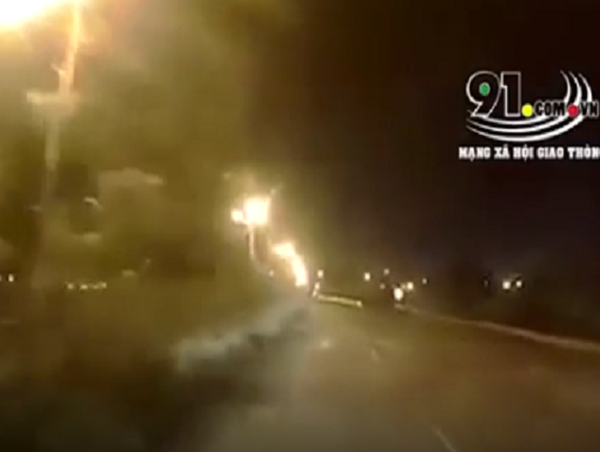 Đi ngược chiều gặp phải cảnh sát giao thông