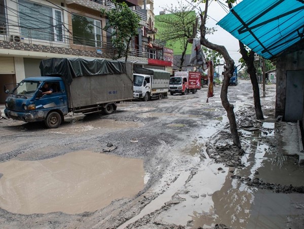 "Con đường đau khổ" qua phố Keo, huyện Gia Lâm: Đã có phương án khắc phục 