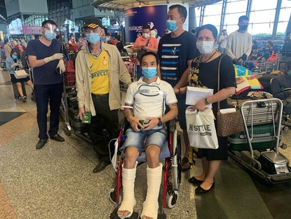 Chuyến bay đưa 310 công dân về từ Malaysia đã hạ cánh xuống Cần Thơ