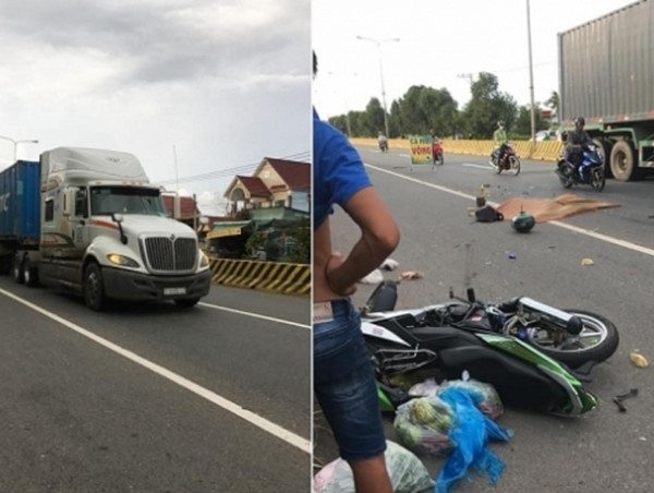 Tai nạn giao thông mới nhất hôm nay 7/7/2020: Cụ bà ăn xin tử vong gần trạm thu phí